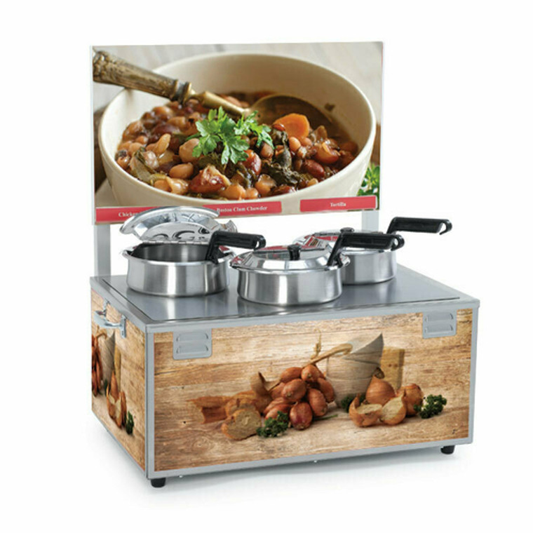 6510-T4P | 25' | Food Pan Warmer/Cooker, Countertop