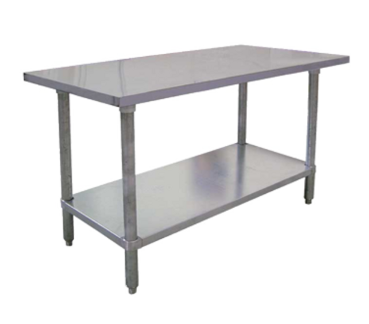 19141 | 96' | Work Table,  85 - 96, Stainless Steel Top