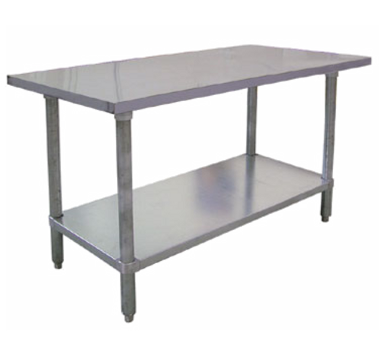 17588 | 72' | Work Table,  63 - 72, Stainless Steel Top