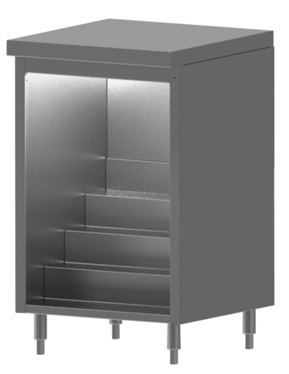 DBLS-18 | 18' | Back Bar Cabinet, Non-Refrigerated