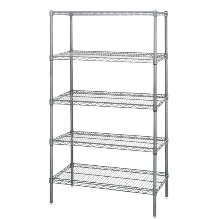 WR74-2460C-5 | 60' | Shelving Unit, Wire