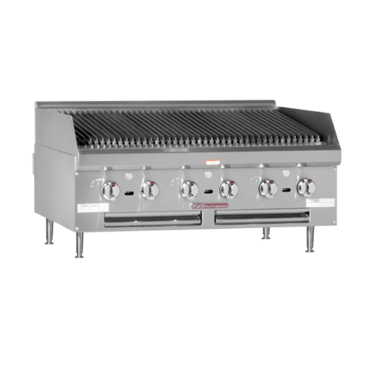 HDC-24 | 24' | Charbroiler, Gas, Countertop