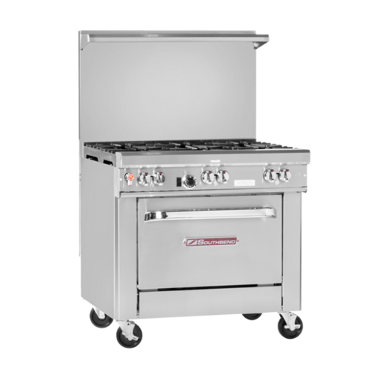 H4361A-2TL | 36' | Range, 36 Restaurant, Gas/Electric