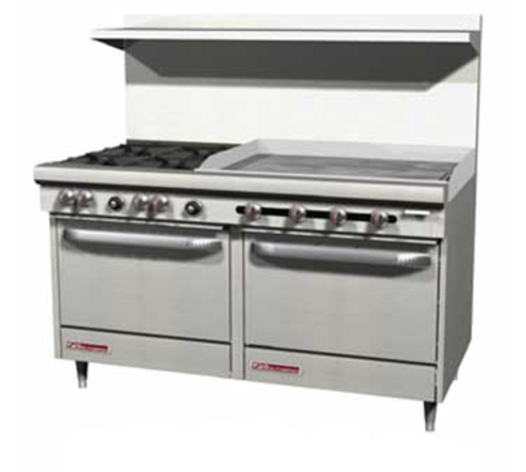 S60DD-3GR | 60' | Range, 60 Restaurant, Gas