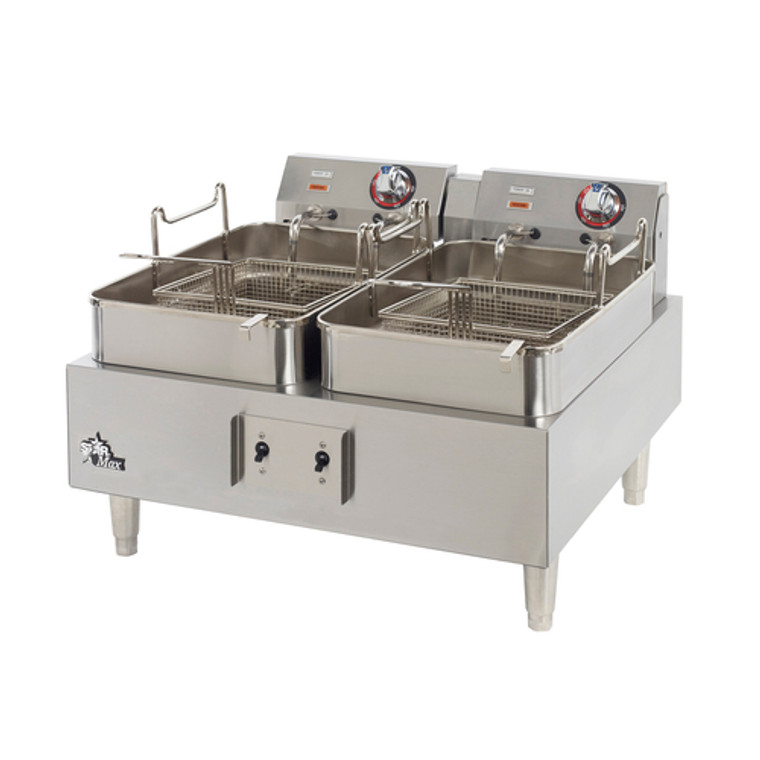 530TF | 24' | Fryer, Electric, Countertop, Split Pot