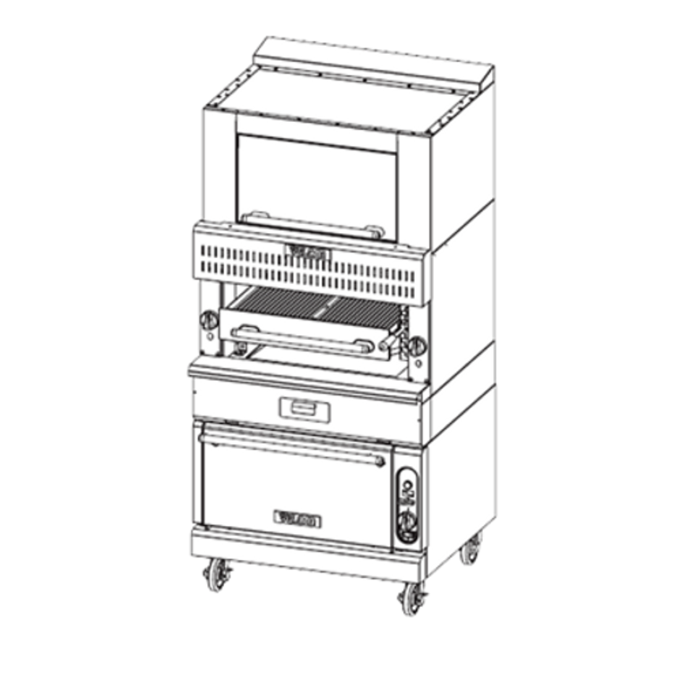 VBB1BF | 36' | Broiler, Deck-Type, Gas