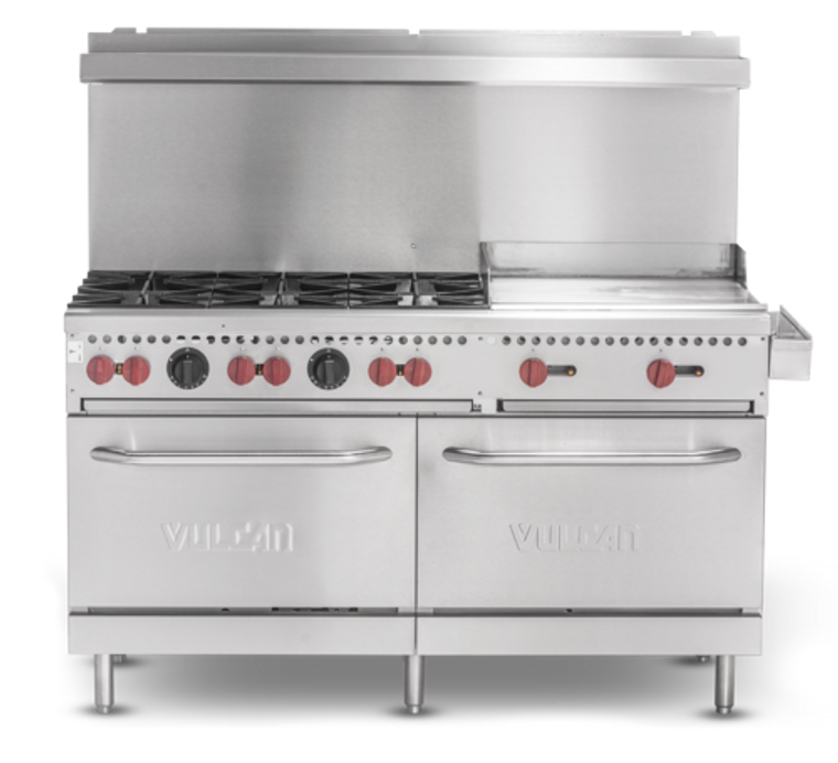 SX60F-6B24GP-QS-PLATINUM | 60' | Range, 60 Restaurant, Gas