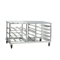 Mobile Pan Rack w/ Work Top