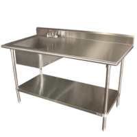 Prep Sink Work Tables