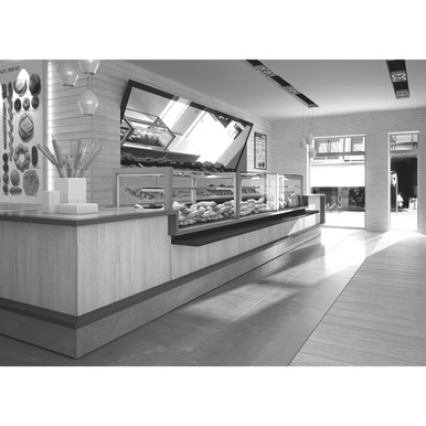 Bakery Rvs Bench LAR-RVS-H40-A90-46-42 | Display Case, Refrigerated Bakery