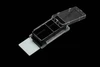 NEST 230112 2 Well Cell Culture Chamber Slide, Borosilicate Glass, Black Chamber, 4.55 cm² per Well, Sterile