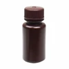 NEST 339201 125 mL Wide Mouth Round Storage Bottle, Polypropylene (PP), Amber, Sterile, Leakproof Linerless Cap