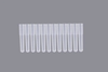 NEST 628131 1.1 mL Cluster Tubes, 12-Tube Strip Format, Bulk Bag Packaging, Non-Sterile, Case of 400 (5 Bags x 80)