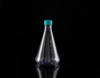 NEST 785001 2L Erlenmeyer Shaker Flask, Polycarbonate, Flat Bottom, Plug Seal Cap, Sterile, Case of 6 (6 x 1)