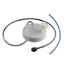 NEST C10423-FDC090B Bi-Directional Transfer Cap for 5L High Efficiency Flask, 90 cm Silicone Tube, 1/4" ID x 3/8" OD