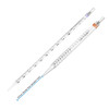 Serological Pipettes, 10mL, short, 230mm (9 in.) length, sterile, orange coded, positive and negative graduations, individually wrapped, 200/cs