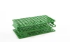 Heathrow Scientific HS27511C OneRack Tube Rack Full POM 13mm 72-Place, Green, Case of 8