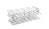 OneRack® Tube Rack Full POM 20mm 40-Place, White