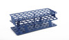 OneRack® Tube Rack Full POM 20mm 40-Place, Blue