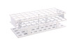 OneRack® Tube Rack Full POM 25mm 40-Place, White