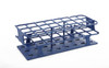 OneRack® Tube Rack Full POM 30mm 24-Place, Blue