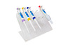 Pipette Stand Acrylic, 6-Place, Blue