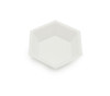 Hexagonal Weigh Boat, Medium Anti-static, White