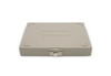 Premium Microscope Slide Box, 100-Place, Cork, Grey