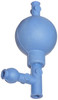 Rubber Pipette Filler, Blue