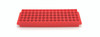 80-Well Microtube Rack, Red