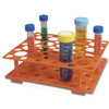 Snap-Together Conical Tube Rack, Orange