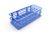 Fold & Snap Tube Rack 21mm 40-Place, Blue