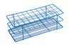 Coated Wire Tube Rack 16-20mm 4x10 Format, Blue