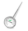 Thermometer, Dial, 0° to 100°C, 3 in Diam. , 36 in