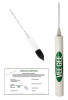 Alcohol Hydrometer, Proof Scale, IRS Specification, Size L, with Certification