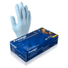 SuperMax Aurelia Protégé 93999 sky blue stretch nitrile powder-free examination gloves X-Large 4 mil latex-feel 100 per box