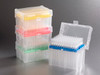 Axygen MRF-200NX-R-S 200µL NX filtered sterile MultiRack pipette tips hinged rack 4800 per case yellow deck universal fit