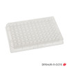 ILP Glass Coated Multiwell Plate | 96 Round Well, U-Bottom, SiO₂ Glass Coated Wells | 335 µL | 14.75mm Height | 10 Plates/Pack | Cat # DP04UR-9-GC10