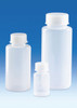 BRAND 93789 Wide-mouth bottles, PE-LD, 250 ml