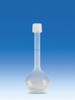 BRAND 107597 Volumetric flasks, PFA, Class A, with screw cap, 500 ml