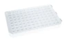 BRAND 701360 Sealing mats for deep-well plates, for deep-well plates 1,1 / 1,2 ml, PE