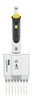 BRAND 705910 Transferpette S-8 8-Channel Pipette, Adjustable, 20 - 200 µl, M8-200