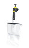 BRAND 706926 Transferpette pro-12 12-Channel Pipette, Adjustable, 5 - 50 µl