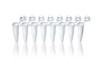 BRAND 781316 PCR Tube Strips, PP, 0.2 ml, standard, white