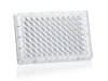 BRAND 781601 BRANDplates 96-Well Microplate, pureGrade, PS, 360 µl, standard, V-bottom