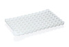 BRAND M2200 Sealing mats for deep-well plates, piercable, for deep-well plates 2,2 ml, silicone