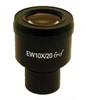 Heathrow Scientific 1400-10XHE23E Eyepiece, 10X Extra-Widefield, High Eyepoint, 23mm, for 1200CM's, 1300's, 1400'