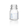 DURAN 218102406 pressure plus+ GL 45 Laboratory Bottle, clear, without screw cap and pouring ring, 100 mL, Case of 10