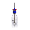 DURAN 1200395 GL 45 Stirred Bottle Reactor Set, complete with 500 mL bottle (clear), screw cap (PP, blue), 2x GL 14