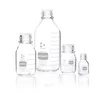 DURAN 218053688 Laboratory Bottle GL 45 clear protect+ plastic safety coated 250 ml, Case of 10